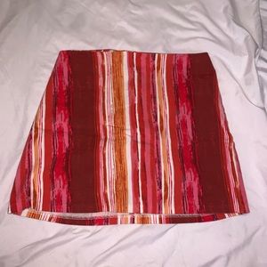 Striped skirt